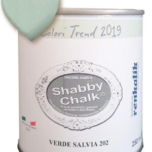 Shabby chalk verde salvia Decorlandia 250 ml