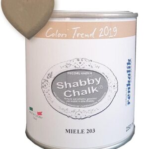 Shabby chalk miele Decorlandia 250 ml