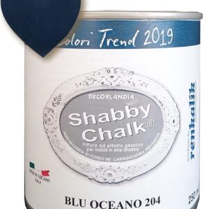 Shabby chalk blu oceano Decorlandia 250 ml
