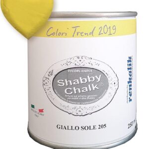 Shabby chalk giallo sole Decorlandia 250 ml