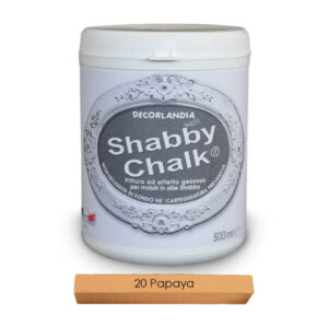 Shabby chalk papaya Decorlandia 500 ml