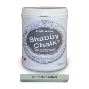 Shabby chalk verde salvia Decorlandia 500 ml