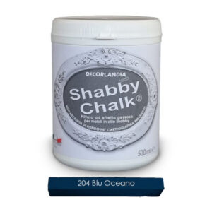Shabby chalk blu oceano Decorlandia 500 ml