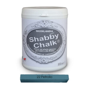 Shabby chalk petrolio Decorlandia 500 ml