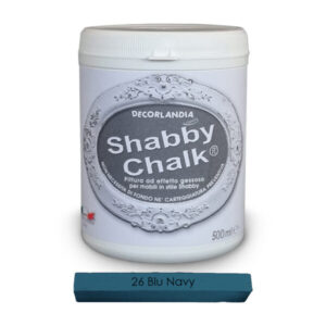 Shabby chalk blu navy Decorlandia 500 ml