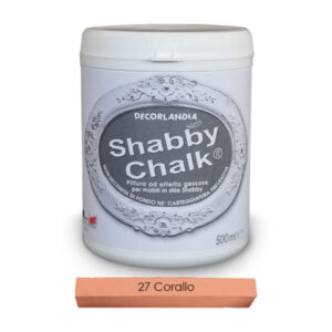 Shabby chalk corallo Decorlandia 500 ml