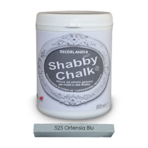 Shabby chalk blu ortensia Decorlandia 500 ml