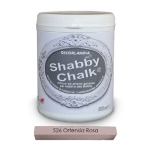 Shabby chalk rosa ortensia Decorlandia 500 ml