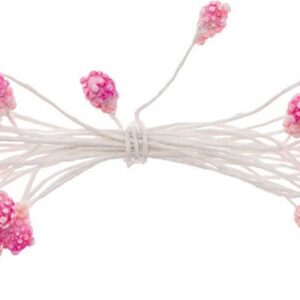Pistilli mini 144 teste rosa vivo