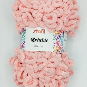 Filato Krinkle rosa 200gr Stafil
