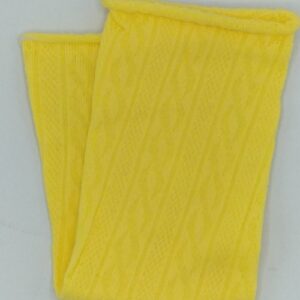 Tubolare treccia giallo