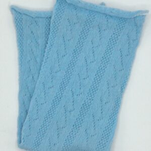 Tubolare treccia azzurro
