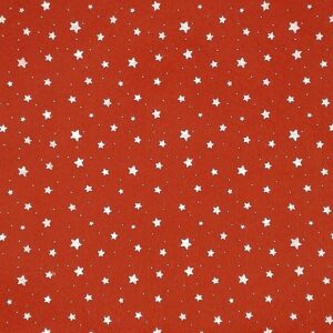 Pannolenci 30x40 stelline rosso e bianco