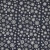 Pannolenci 30x40 fiocchi di neve blu notte e bianco