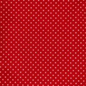 Pannolenci 30x40 rosso scuro pois