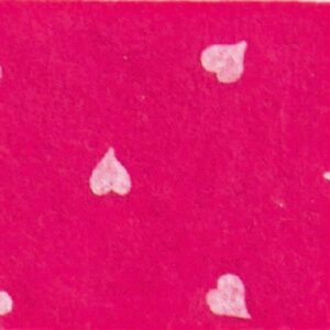 Pannolenci 30x40 fucsia cuori
