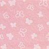 Pannolenci 30x40 farfalle rosa pastello