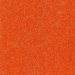 Pannolenci 30x40 glitterato arancio
