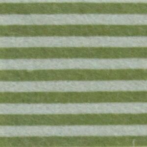 Pannolenci 30x40 grigio argentato con righe verde oliva