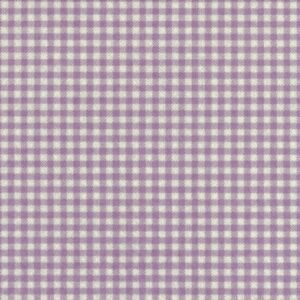Pannolenci 30x40 gingam scozzese panna e viola
