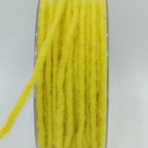 Filo di feltro animato giallo forte