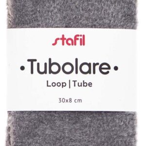 Tubolare peluche grigio
