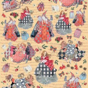 Carta decoupage Natale nordico Stamperia