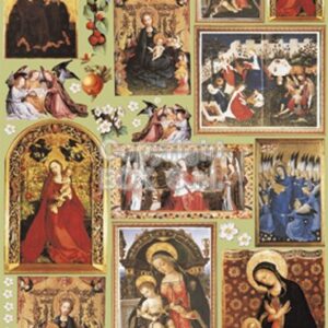 Carta decoupage Icone madonne Stamperia