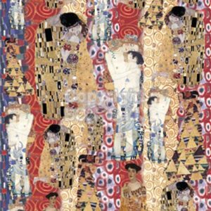 Carta decoupage Klimt Stamperia