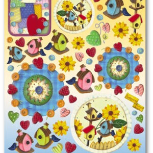 Carta decoupage Orologi country Stamperia