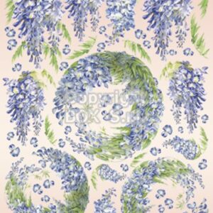 Carta decoupage Glicine Stamperia