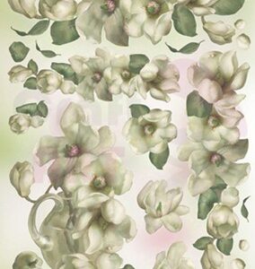 Carta decoupage Magnolie bianche Stamperia