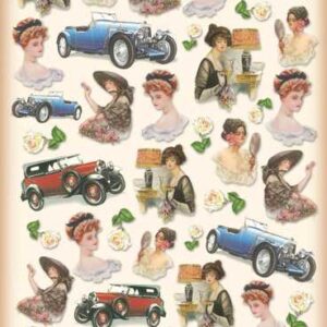 Carta decoupage Mademoiselle Stamperia