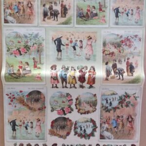 Carta decoupage Bimbi e mesi Stamperia