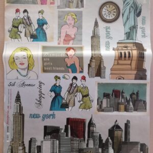 Carta decoupage New York Stamperia