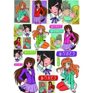 Carta decoupage Manga style Stamperia