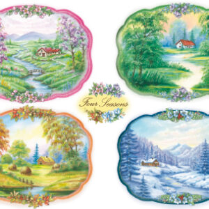 Carta di riso Four seasons Stamperia