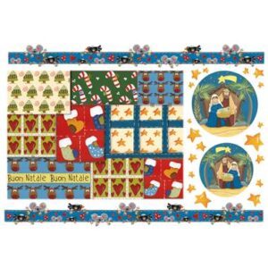 Carta di riso Country stoffine Stamperia