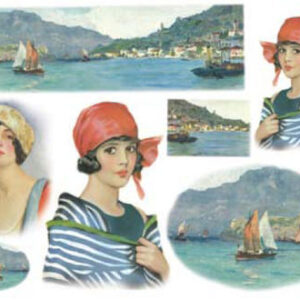 Carta di riso Donne di mare Stamperia