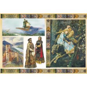 Carta di riso Fiabe russe Stamperia