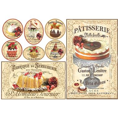Carta di riso Patisserie Stamperia