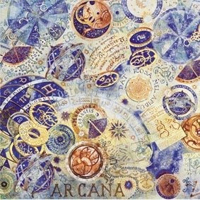 Tovagliolo in carta di riso Arcana Stamperia