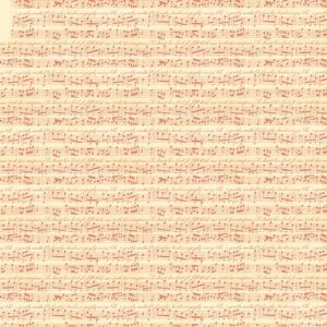Tovagliolo in carta di riso Musica Stamperia