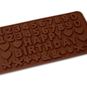 Stampo numeri piccoli in silicone