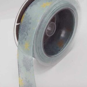 Alternative view of Nastro Fiocco di neve avio H40mm