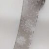 Nastro Fiocco di neve grigio H40mm