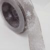 Rotolo 12mt nastro Fiocco di neve grigio
