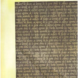 Carta scrap scritte beige fondo marrone Stamperia