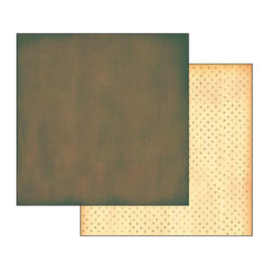 Carta scrap sfumata scura e anellini Stamperia