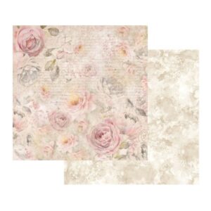 Carta scrap shabby rose Stamperia
